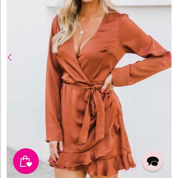 BEAUTIFUL Brown tie romper! Size small BNWT - Picture 4 of 4